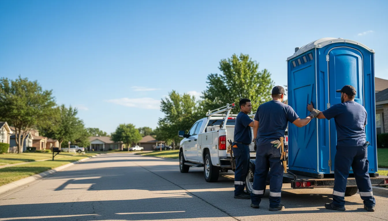 Portable Toilet Rental in Byers, TX near me